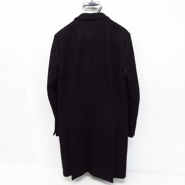 実際に弊社で買取させて頂いたato/アトウ 16AW ANGORA MELTON CHESTER COAT/アンゴラ混 メルトンチェスターコート/46の画像 1枚目