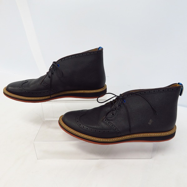 実際に弊社で買取させて頂いたFACTOTUM/ファクトタム ウィングチップチャッカブーツ 01110226/26の画像 3枚目