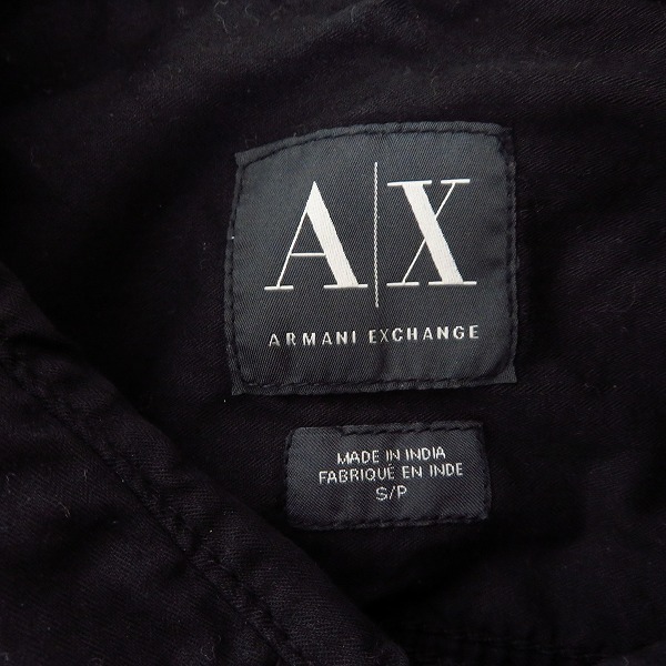 実際に弊社で買取させて頂いたARMANI EXCHANGE/アルマーニエクスチェンジ 長袖シャツ 胸ポケット/Sの画像 2枚目
