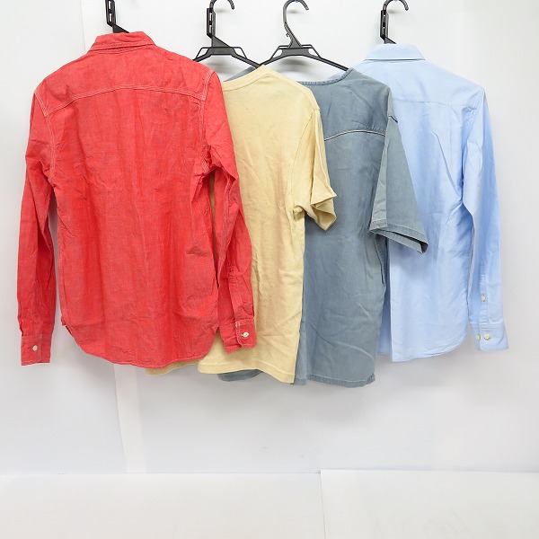 実際に弊社で買取させて頂いたFACTOTUM/DOWN ON THE CORNER/FOB FACTORY シャツ/カットソー/Tシャツ 2/M/44/46 4点セットの画像 1枚目