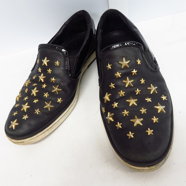 実際に弊社で買取させて頂いたJIMMY CHOO/ジミーチュウ スタッズスリッポン スニーカー