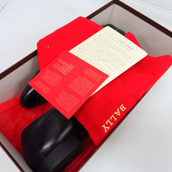 実際に弊社で買取させて頂いたBALLY/バリー DRISCOLL レザー ドレスシューズ/US8Dの画像 6枚目