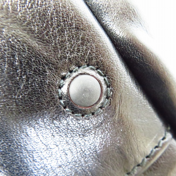 実際に弊社で買取させて頂いた【未使用】Daniel&Bob/ダニエル&ボブ チェルカトーレローディー レザー 2WAYトートバッグの画像 9枚目