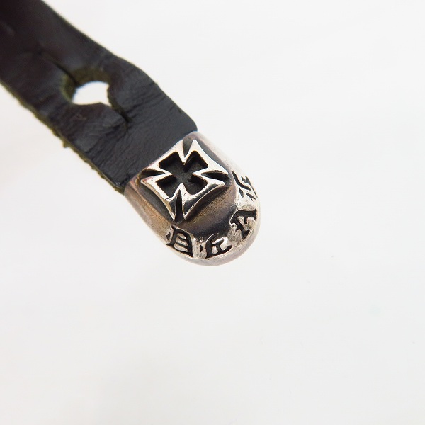 実際に弊社で買取させて頂いたDEAL DESIGN/ディールデザイン レザー フォース ブレスレットの画像 3枚目