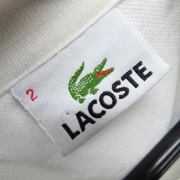 実際に弊社で買取させて頂いたLACOSTE/ラコステ  半袖/長袖 ポロシャツ 2/2点セットの画像 2枚目