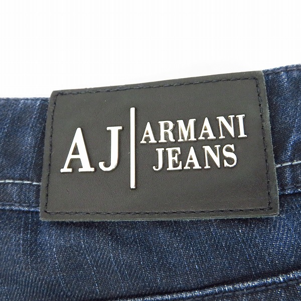 実際に弊社で買取させて頂いたARMANI JEANS/アルマーニジーンズ SERIES No008 ストレッチ デニムパンツ/ジーンズ 28の画像 3枚目