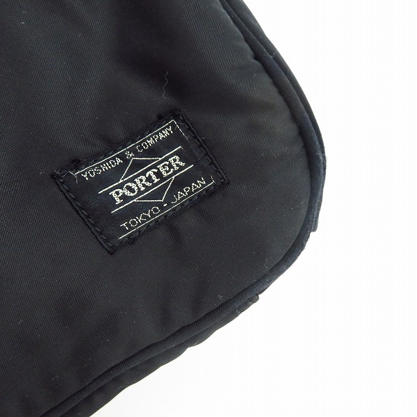 実際に弊社で買取させて頂いたHEAD PORTER/ヘッドポーター タンカー ボストンバッグ ブラックの画像 5枚目