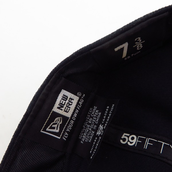 実際に弊社で買取させて頂いたMAISON KITSUNE×NEW ERA/メゾンキツネ×ニューエラ PARISIEN CAP/キャップ/58.7cmの画像 6枚目