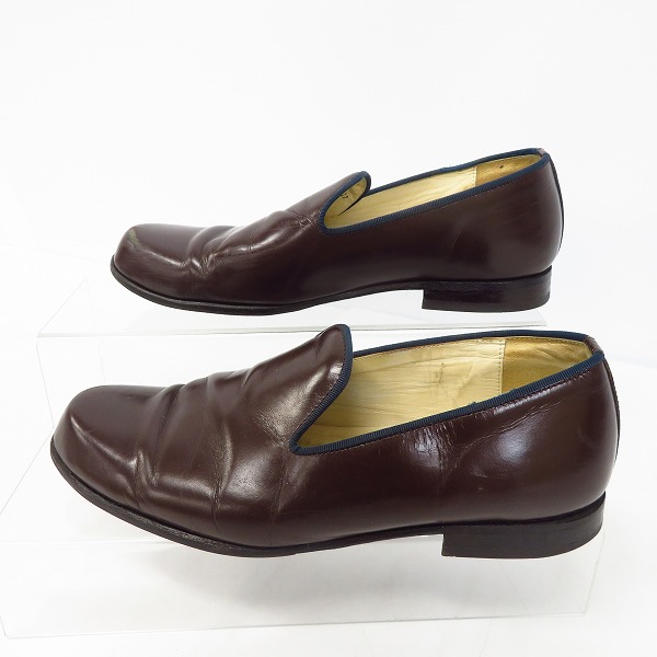 実際に弊社で買取させて頂いたFACTOTUM/ファクトタム レザーローファー 27の画像 3枚目