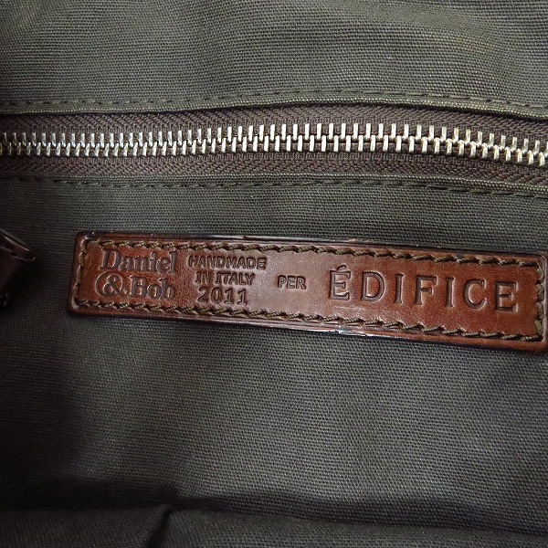 実際に弊社で買取させて頂いたDaniel&Bob/ダニエル&ボブ CULODORO RODI/クロドーロ RODI/ロディレザー レザートートバッグ/ショルダーバッグの画像 4枚目