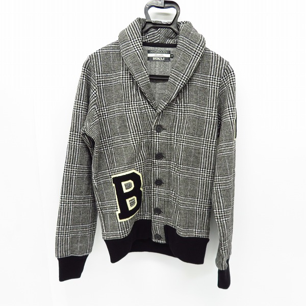 実際に弊社で買取させて頂いたHYDROGEN/ハイドロゲン ワッペン付/チェック柄 ジャケット Size：S 