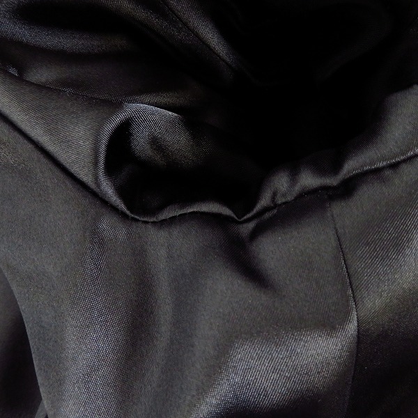 実際に弊社で買取させて頂いたBURBERRY BLUE LABEL/バーバリーブルーレーベル ベロア ジャケット ブラック/38の画像 5枚目