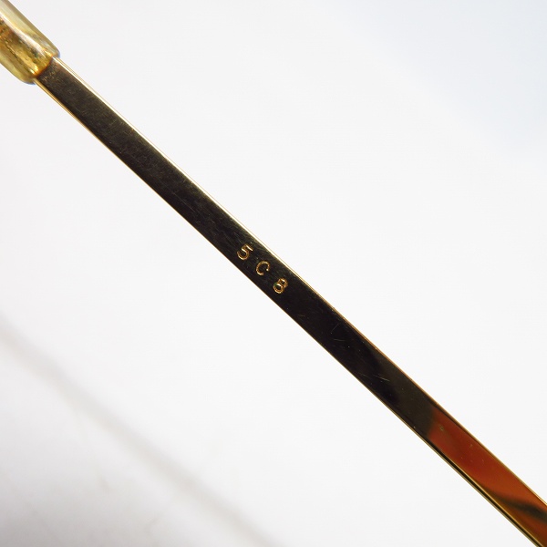 実際に弊社で買取させて頂いた白山眼鏡店/ハクサンガンキョウテン 丸型/ラウンド型 メガネ/眼鏡/アイウェアの画像 5枚目