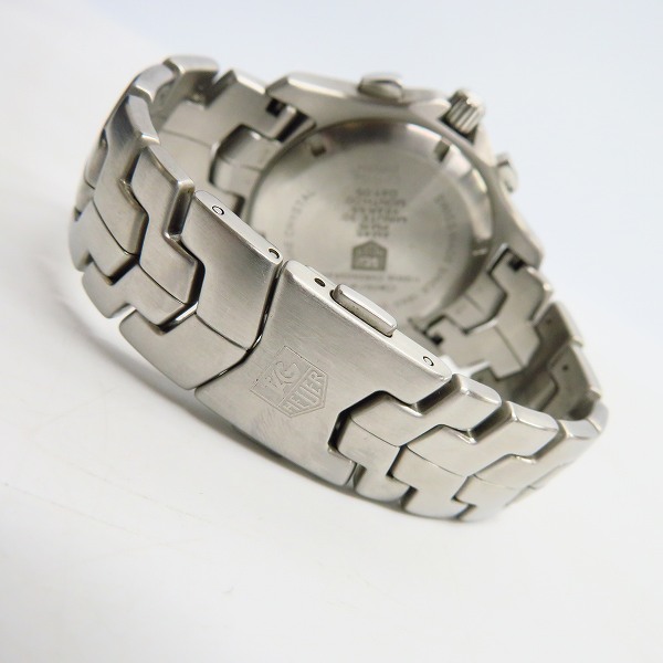 実際に弊社で買取させて頂いたTAGHeuer/タグホイヤー リンク キャリバーS クォーツ 腕時計 CJF7110-0の画像 3枚目