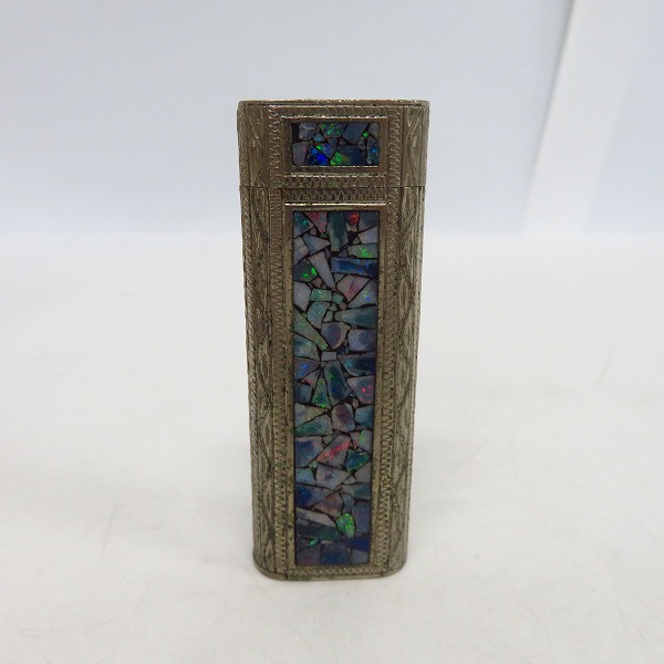 実際に弊社で買取させて頂いたCartier/カルティエ 装飾ガスライター モザイクオパールの画像 2枚目