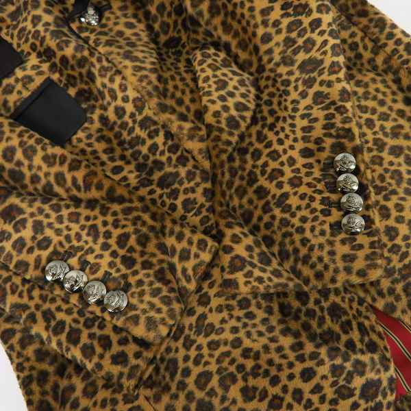 実際に弊社で買取させて頂いたEducation from Youngmachines/エデュケーションフロムヤングマシーン レオパードコート/2の画像 7枚目