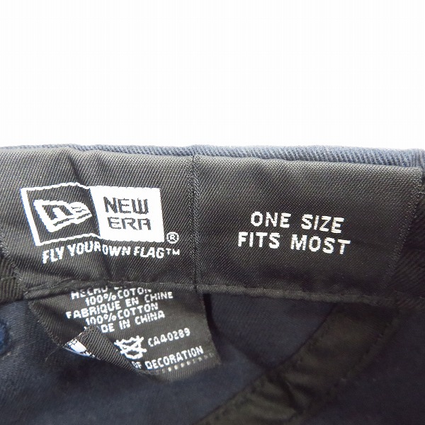 実際に弊社で買取させて頂いたMAISON KITSUNE×NEW ERA/メゾンキツネ×ニューエラ Parisien刺繍 キャンプキャップ/ONE SIZEの画像 5枚目