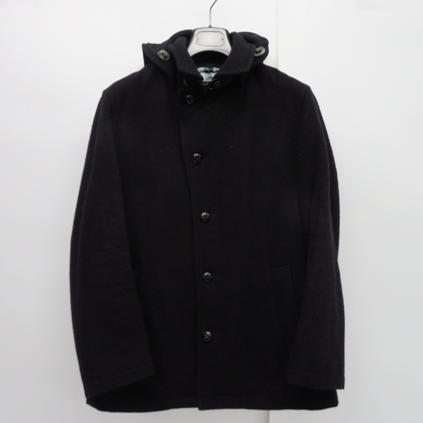 実際に弊社で買取させて頂いたuniform experiment/ユニフォームエクスペリメント 14AW WOOL HOODED SHORT BLOUSON/UE-145032/1