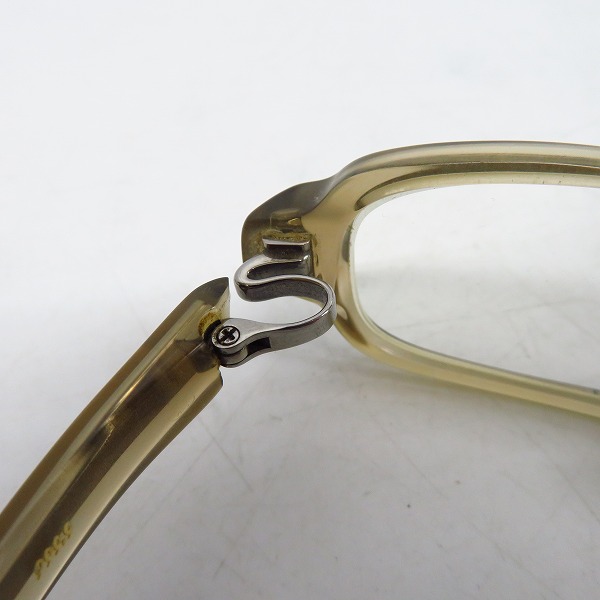 実際に弊社で買取させて頂いた999.9/フォーナインズ フルリム メガネフレーム/眼鏡/アイウェア NP-41の画像 7枚目