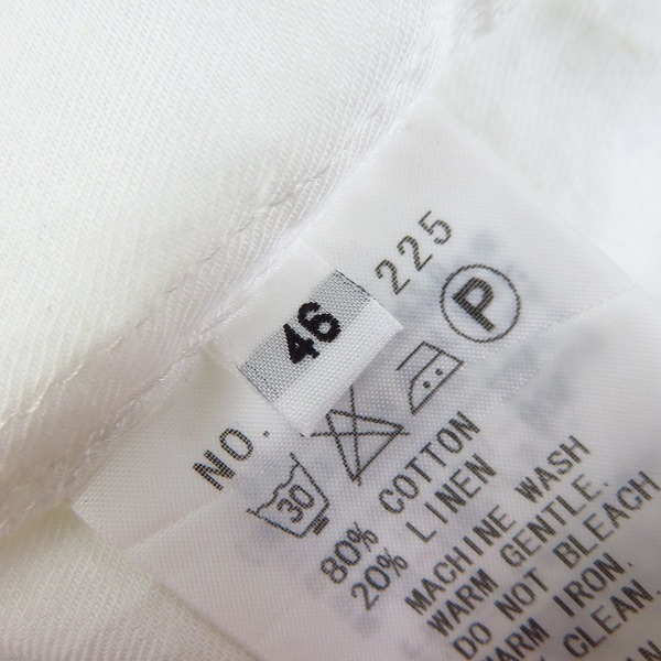 実際に弊社で買取させて頂いたFACTOTUM/ファクトタム ストライプ柄切替 半袖シャツ 46の画像 3枚目