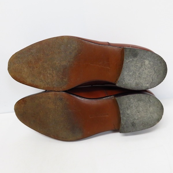 実際に弊社で買取させて頂いたEDWARD GREEN/エドワードグリーン 旧工場製 BERKELEY/バークレー パンチドキャップトゥシューズ/8Eの画像 2枚目