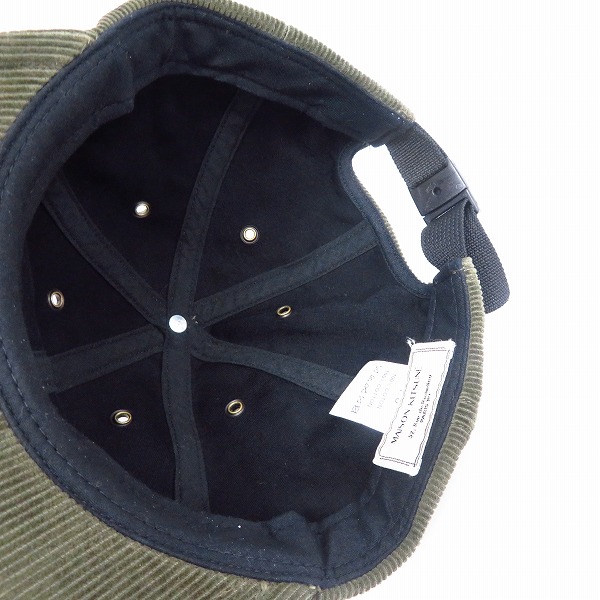 実際に弊社で買取させて頂いたMAISON KITSUNE/メゾンキツネ コーデュロイ キャップ/T.Uの画像 4枚目