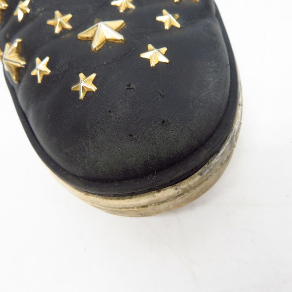 実際に弊社で買取させて頂いたJIMMY CHOO/ジミーチュウ スタッズスリッポン スニーカーの画像 7枚目