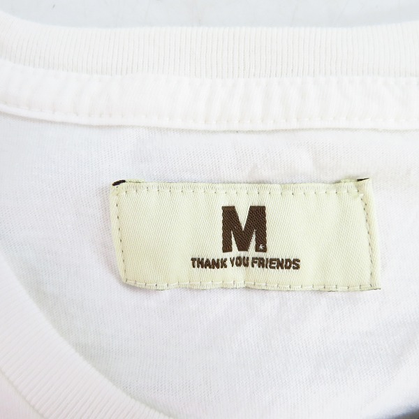 実際に弊社で買取させて頂いたM/エム ロゴスター/ピンク スター/ボーダー スター  プリント ハーフスリーブ/半袖 カットソー/Tシャツ XS 3点セットの画像 2枚目