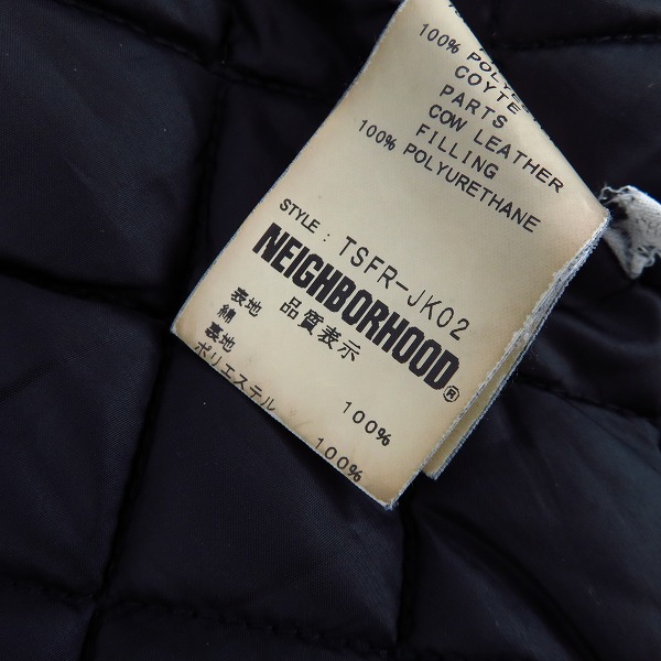 実際に弊社で買取させて頂いたNEIGHBORHOOD×Fragment Design/ネイバーフッド×フラグメントデザイン M65 ジャケット/TSFR-JK02/Mの画像 3枚目