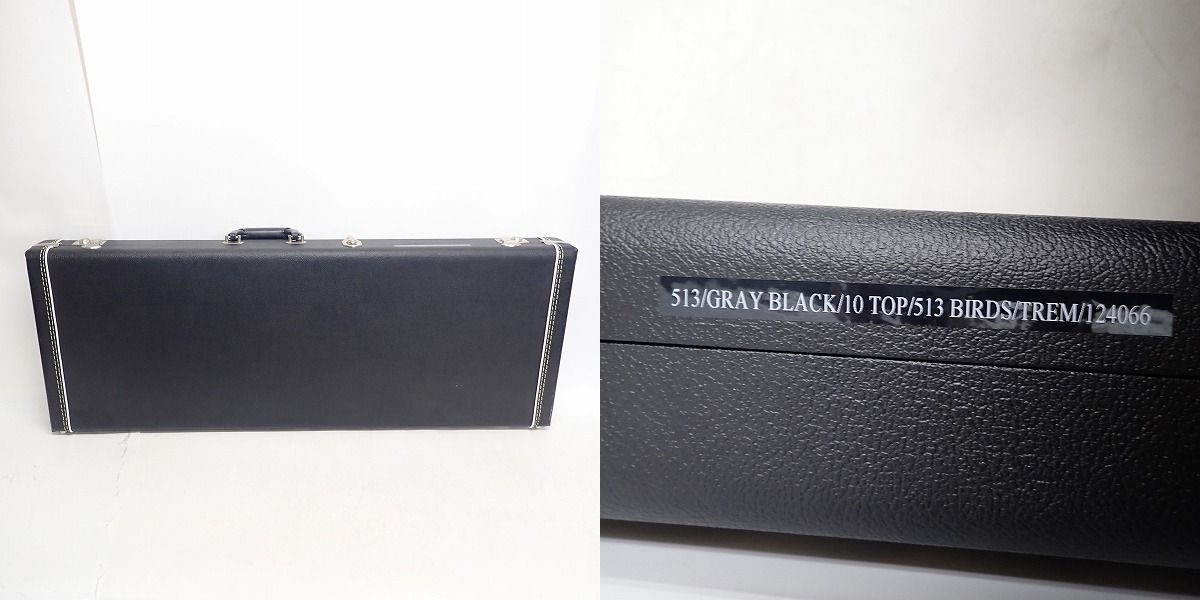 実際に弊社で買取させて頂いた★PRS/ポールリードスミス 513 GRAY BLACK 10TOP エレキギター ハードケース付きの画像 9枚目