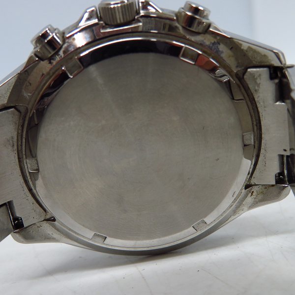 実際に弊社で買取させて頂いたCITIZEN/シチズン ECO-DRIVE/エコドライブ クロノグラフ デイト 腕時計 H500-S064597の画像 3枚目