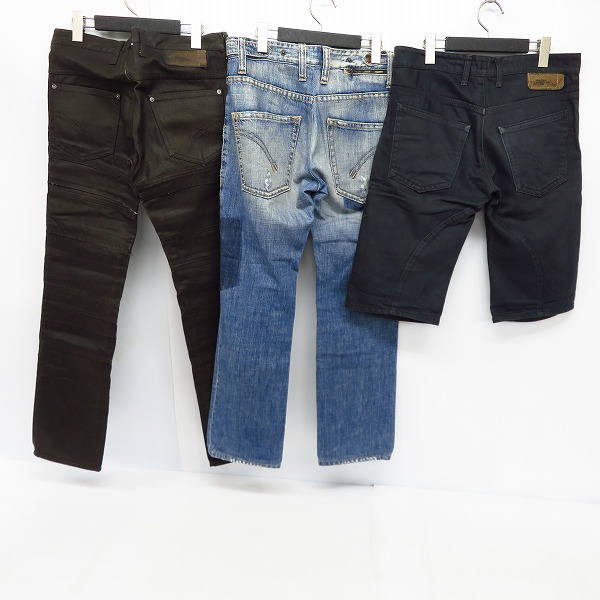 実際に弊社で買取させて頂いたNeil Barrett/ニールバレット デニムパンツ/コーディングパンツ/ハーフパンツ Size:30/31 3点セットの画像 1枚目