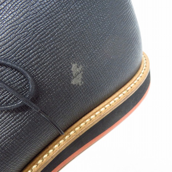 実際に弊社で買取させて頂いたFACTOTUM/ファクトタム ウィングチップチャッカブーツ 01110226/26の画像 5枚目