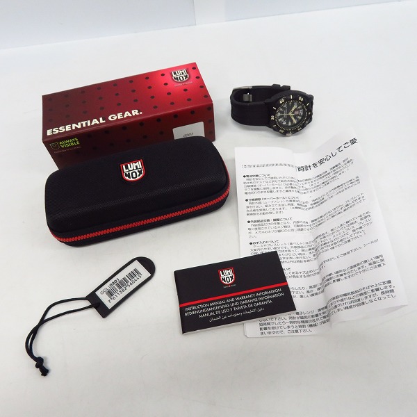 実際に弊社で買取させて頂いたLUMINOX/ルミノックス ナイトビュー SENTRY 0200 SERIES 0201【動作未確認】の画像 7枚目