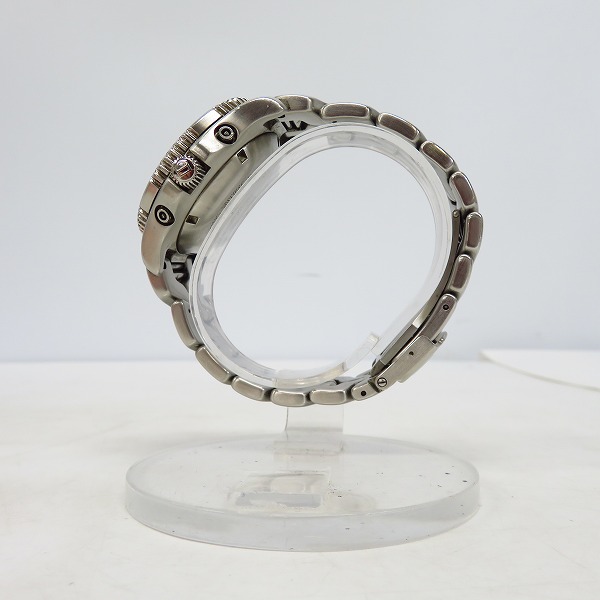 実際に弊社で買取させて頂いた【ジャンク】TAG Heuer/タグホイヤー LINK リンククロノ オートマチック 200M 黒文字盤 CT2111の画像 1枚目