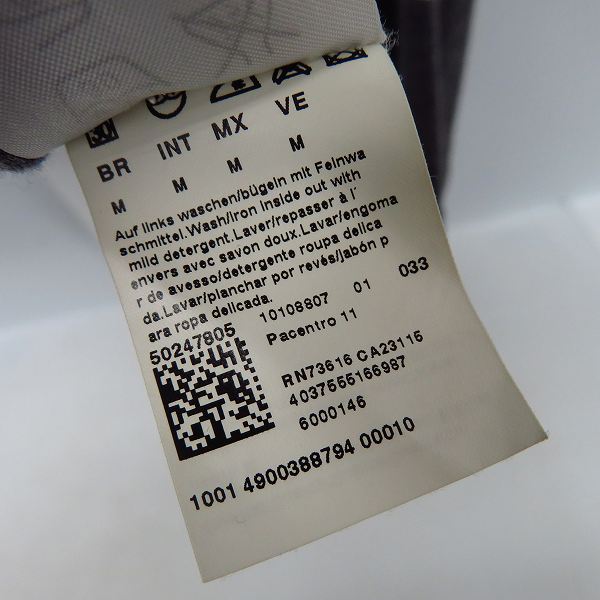 実際に弊社で買取させて頂いたHUGO BOSS/ヒューゴ ボス ジップアップ ジャケット/Mの画像 3枚目