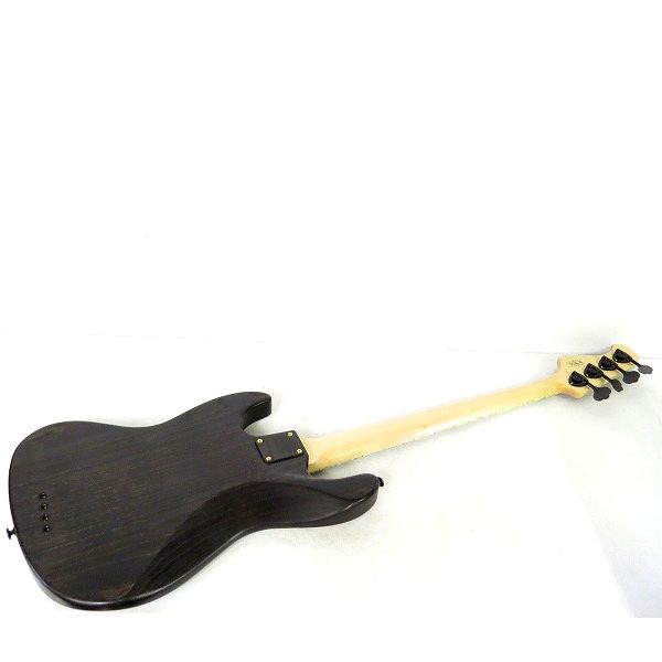 実際に弊社で買取させて頂いた★Bacchus/バッカス Handmade Series WOODLINE417 JAZZ BASSタイプ エレキベースの画像 6枚目