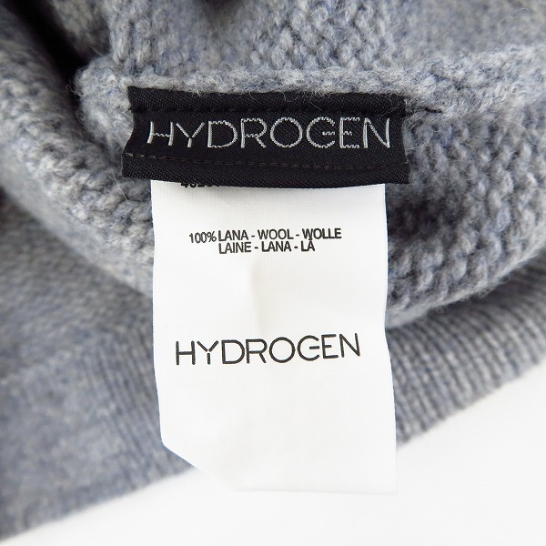 実際に弊社で買取させて頂いたHYDROGEN/ハイドロゲン スカルパッチ ウールカーディガン Size：XSの画像 3枚目