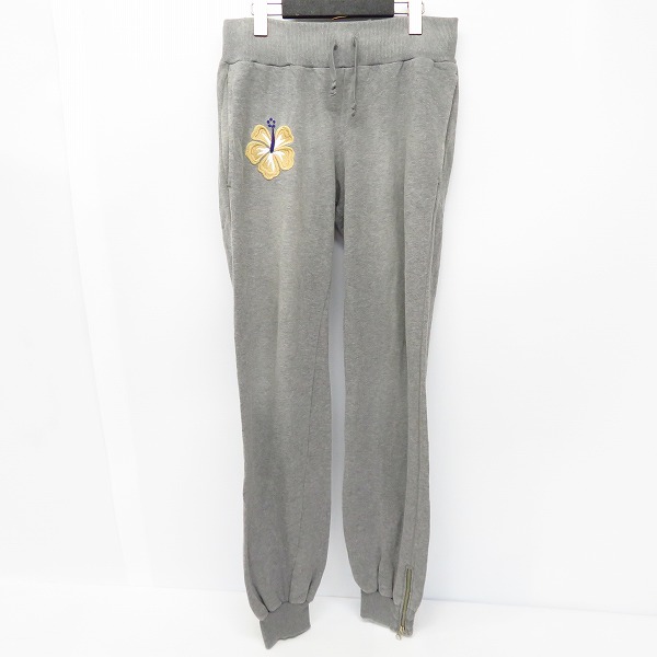 実際に弊社で買取させて頂いたHYDROGEN/ハイドロゲン フラワー刺繍 スウェット/スエット パンツ Size：S