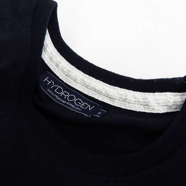 実際に弊社で買取させて頂いたHYDROGEN/ハイドロゲン カモフラ柄/スカル プリント 等 ポロシャツ/カットソー/Tシャツ 5点セットの画像 5枚目