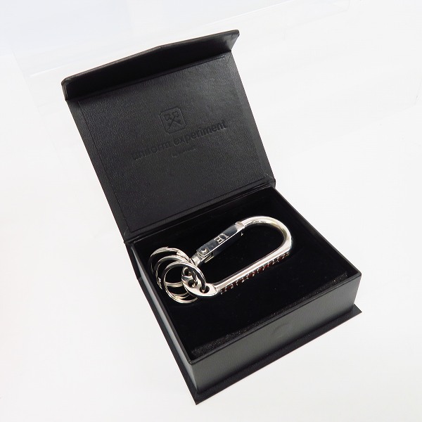 実際に弊社で買取させて頂いたUNIFORM EXPERIMENT×Fragment Design/ユニフォームエクスペリメント×フラグメント ジルコニア付きカラビナの画像 5枚目