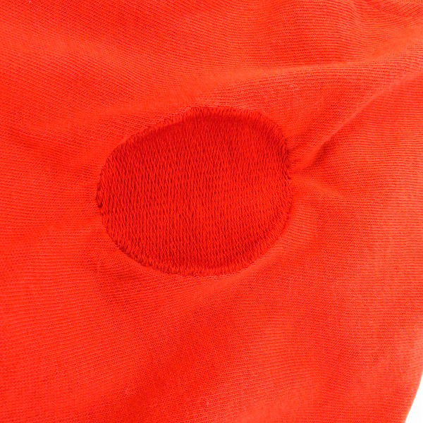 実際に弊社で買取させて頂いたMoonage Devilment/ムーンエイジデビルメント CK-Embroidery Over L/S T-Shirt レッド MCS-0575/44の画像 6枚目