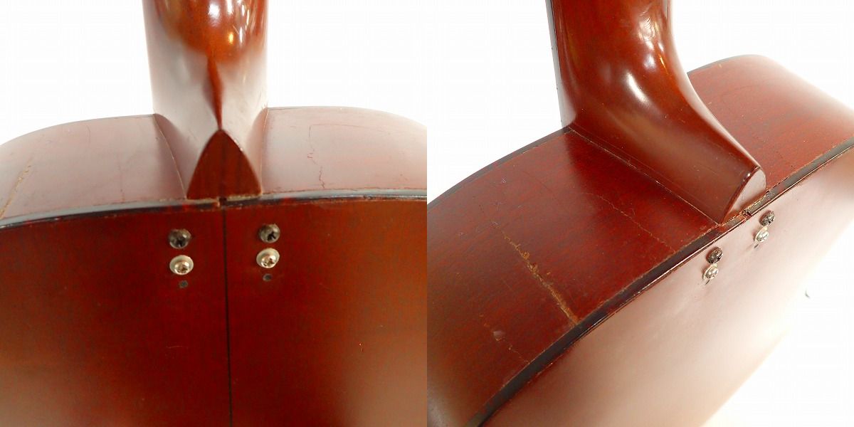 実際に弊社で買取させて頂いた★【修復有り/ジャンク】Martin/マーティン OOO-1 アコースティックギターの画像 9枚目