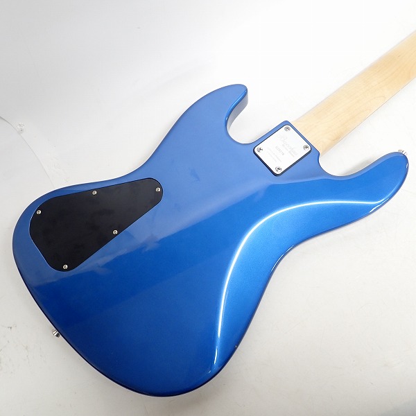 実際に弊社で買取させて頂いた★Bacchus/バッカス WOODLINE MODEL WL-534 ACT DLPB-MH 5弦 アクティブ エレキベース ソフトケース付きの画像 6枚目