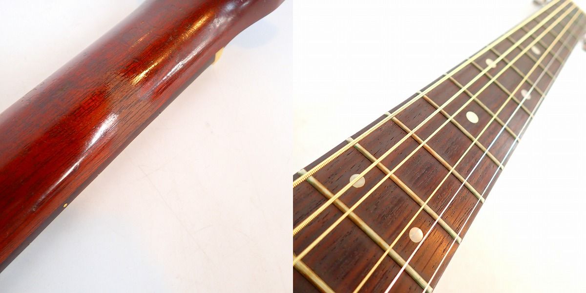 実際に弊社で買取させて頂いた★【修復有り/ジャンク】Martin/マーティン OOO-1 アコースティックギターの画像 3枚目