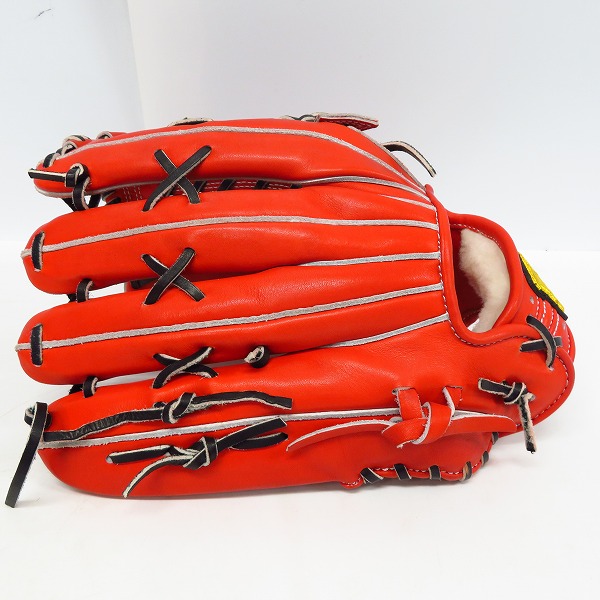 実際に弊社で買取させて頂いたHI-GOLD/ハイゴールド KKG-1168 心極 硬式/外野手用/右投げ 野球 グローブの画像 1枚目