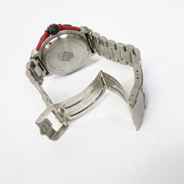 実際に弊社で買取させて頂いたTAG HEUER/タグホイヤー FORMULA 1/フォーミュラ 1 腕時計 WAC1113-0【動作未確認】の画像 2枚目