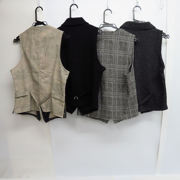 実際に弊社で買取させて頂いたHYDROGEN/ハイドロゲン カモフラ/迷彩柄/チェック柄 等 ベスト/ジレ 4点セットの画像 1枚目