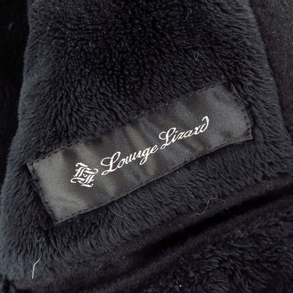 実際に弊社で買取させて頂いたLounge Lizard/ラウンジリザード 襟ファー ダッフルコート 5036/1の画像 2枚目