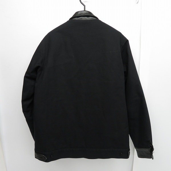 実際に弊社で買取させて頂いたCRIMIE/クライミー レザー切り替え 裏地キルティング ジャケット/Lの画像 1枚目